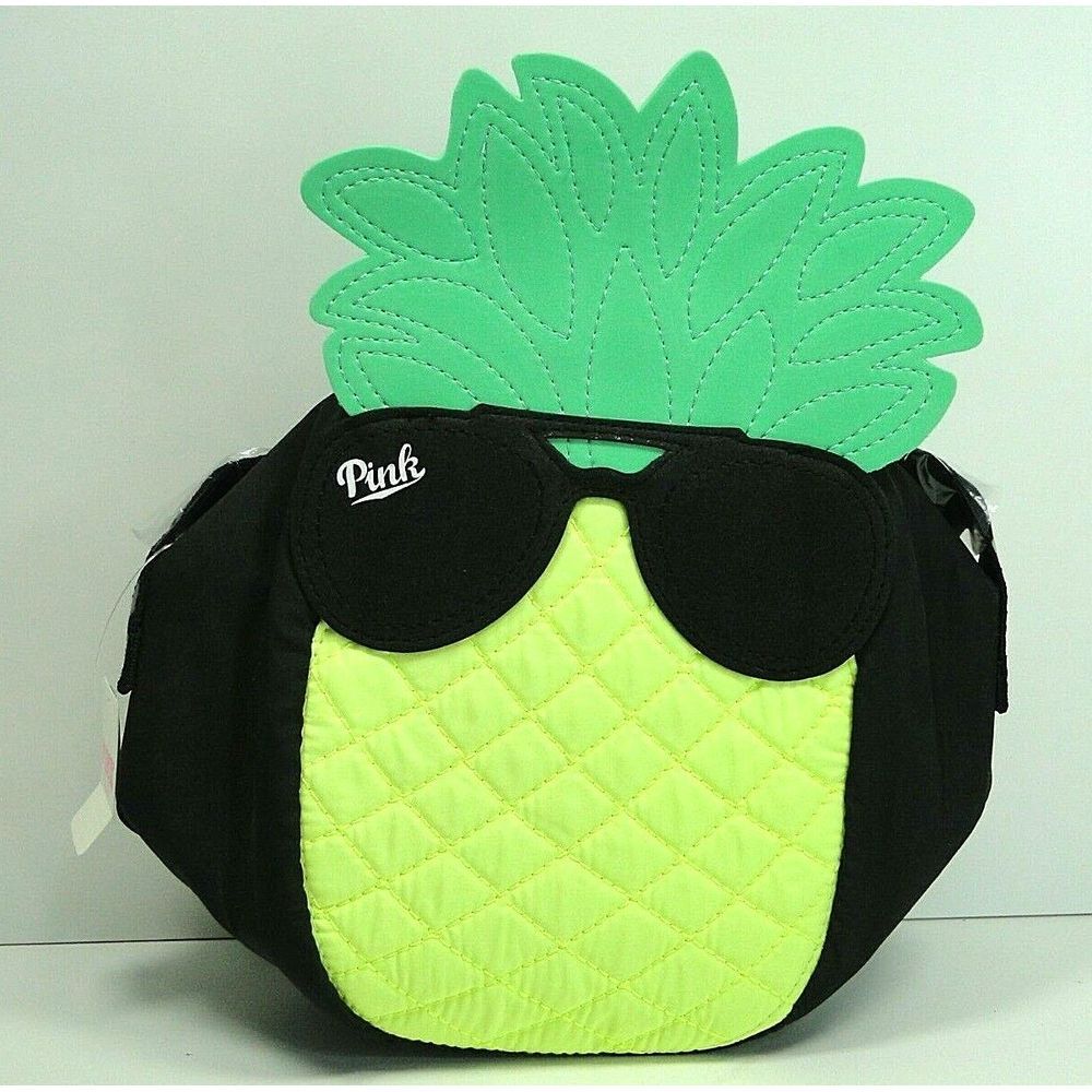 Victoria Secret PINK Pineapple Bag New NWT Beach Lunchboxโ Bag